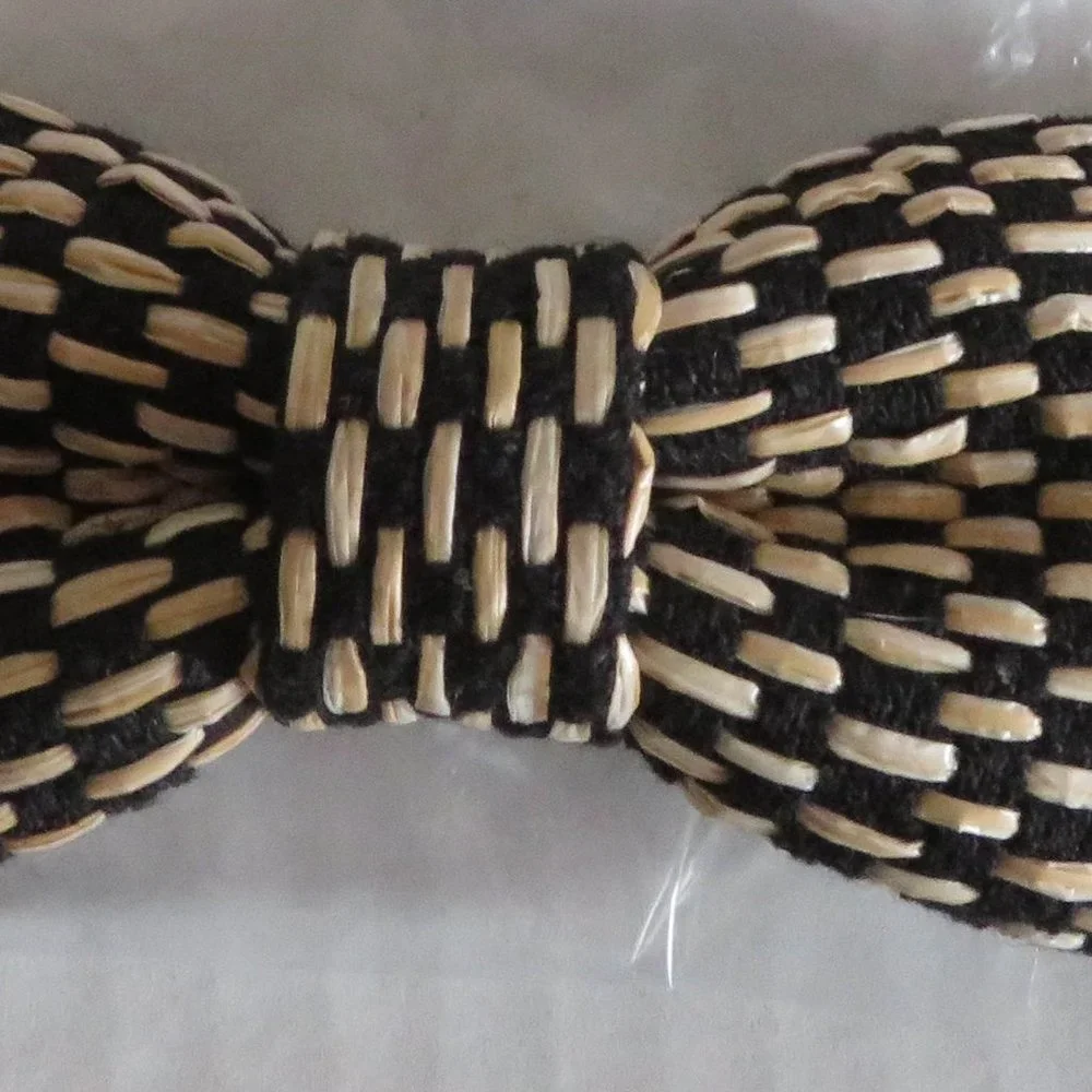 🎉HP🎉 Tasha WOVEN BOW BARRETTE, NWOT